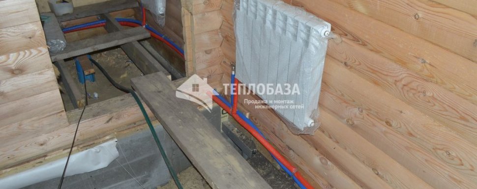 радиатор и трубы