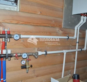 Установка газового котла
