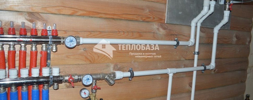 Установка газового котла