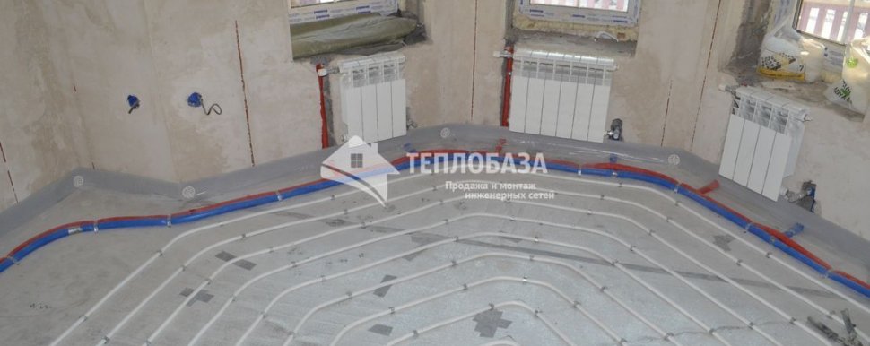укладка теплых полов