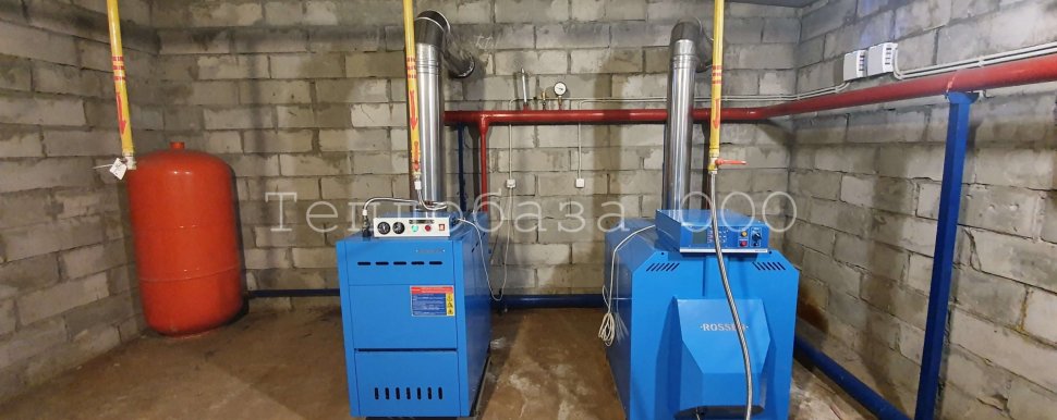 газовое отопление в отдельном здании