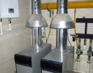котлы газовые Baxi c вытяжным зонтом