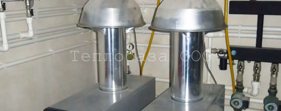 котлы газовые Baxi c вытяжным зонтом