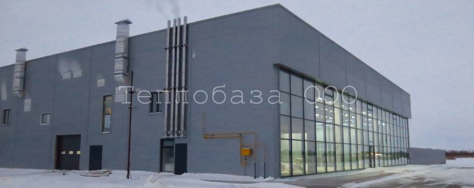 система отопления в автосалоне