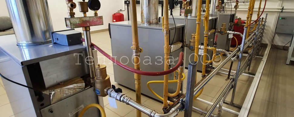 подключение газа к котлу